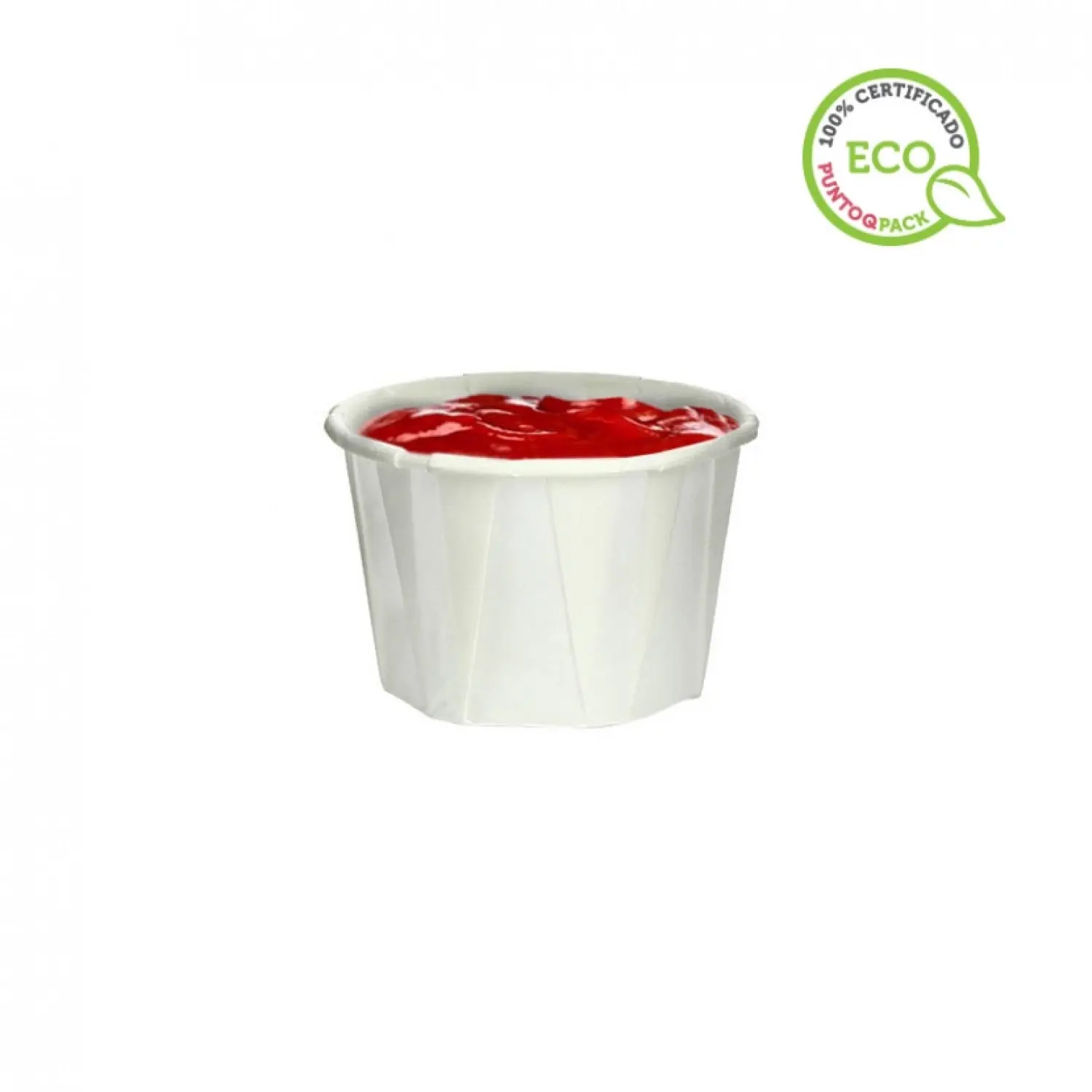 250 Uds. Tarrina de Papel Plisado (30ml) | Ref: 0103270001C