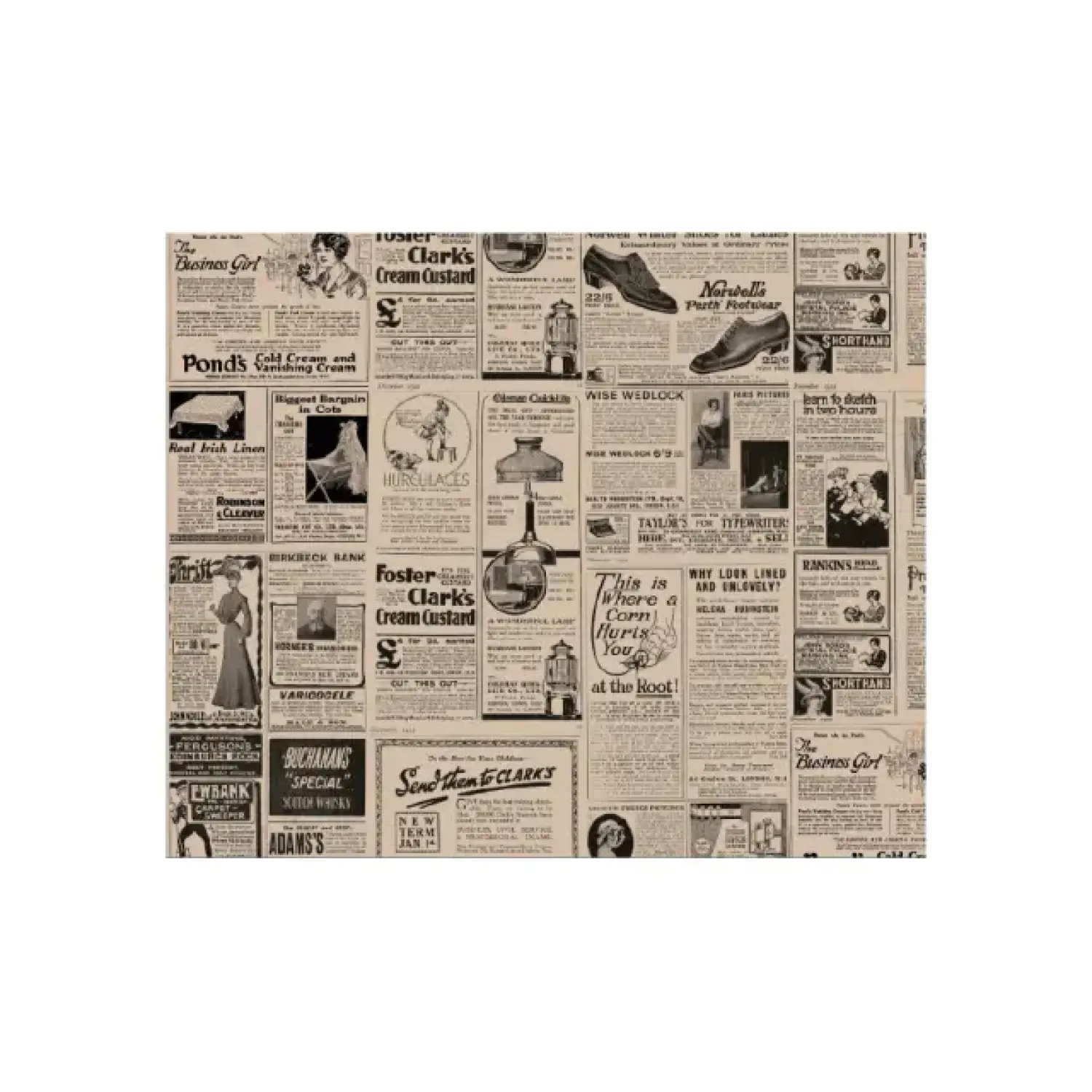 Papel antigrasa periodico 27x35cm