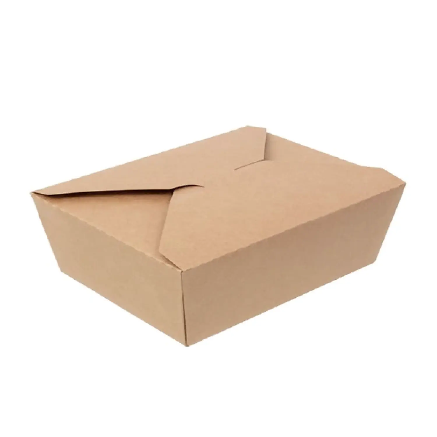 Caja carton kraft biopack® 750cc 180x140x40mm