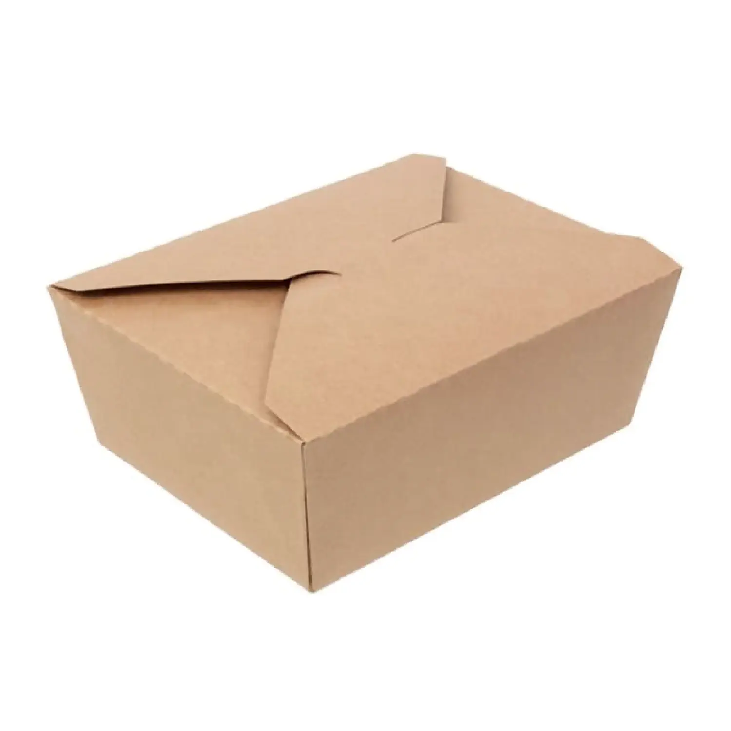 Caja carton kraft biopack® 2500cc 215x160x90mm