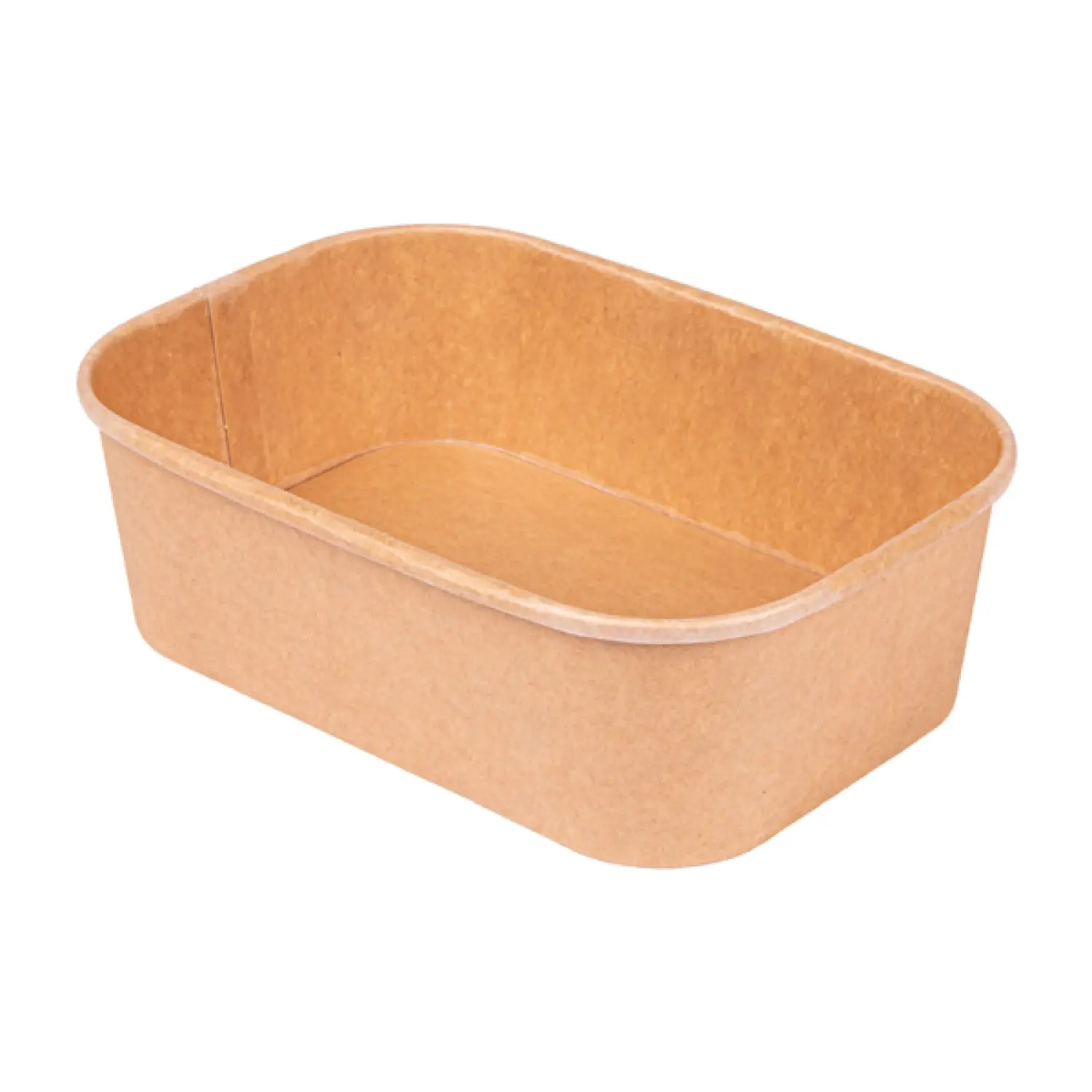Ensaladera oval kraft fsc 500cc 170x120x40mm