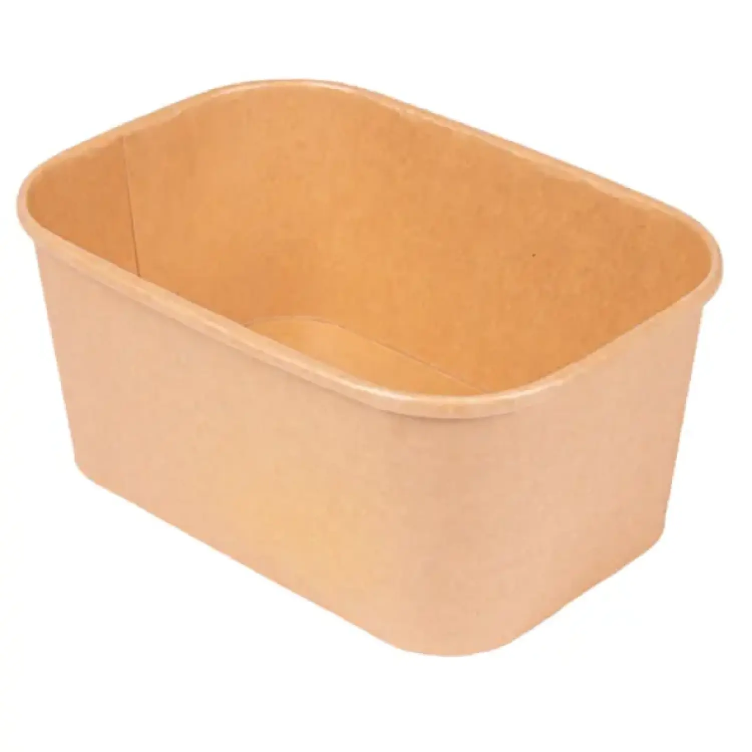 Ensaladera oval kraft fsc 1000cc 170x120x75mm