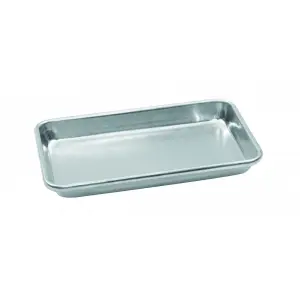 Bandeja rectangular 25,5 x 15 x 2,5 cm Acero