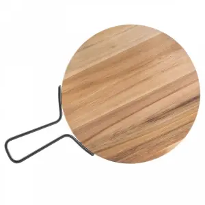 Pala redonda con mango Madera