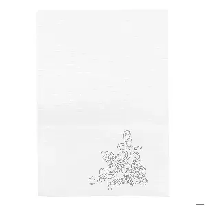 Tovaglioli mini servis ecolabel 1 velo 'tradition' 20 g/m2 17x17 cm bianco cellulosa (9600 unità)