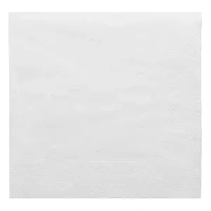 Tovaglioli ecolabel 2 veli  18 g/m2 30x30 cm bianco tissue (2400 unità)