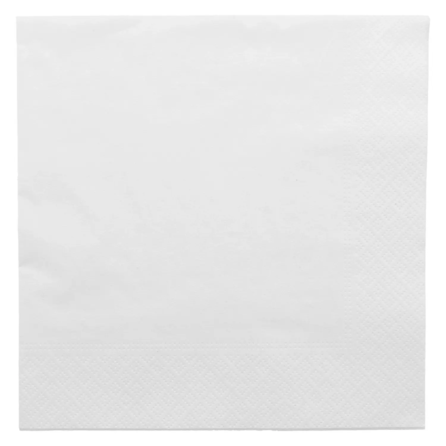 Servilletas ecolabel 2 capas  18 g/m2 39x39 cm blanco tissue (1600 unid.)