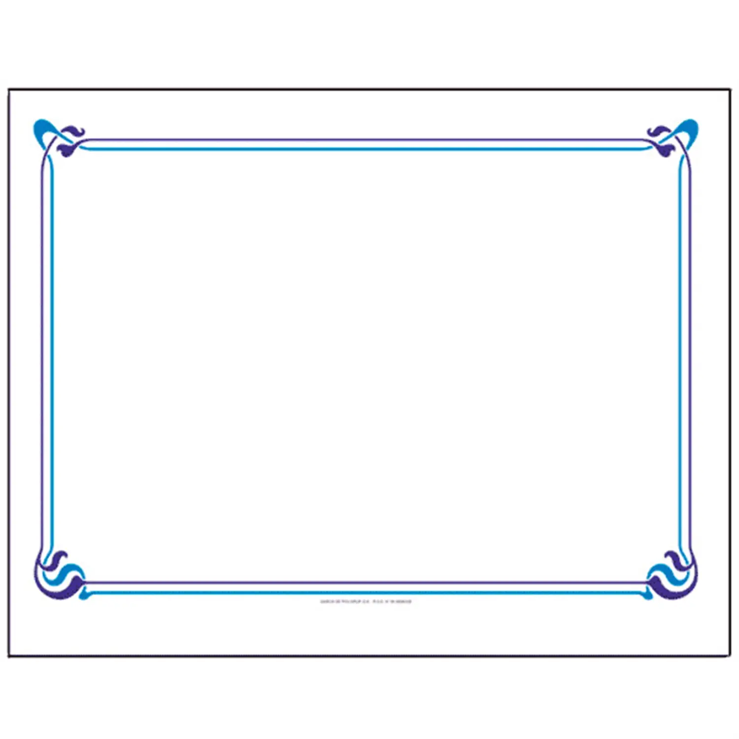 Tovagliette 'maxim bleu' 48 g/m2 31x43 cm bianco cellulosa (2000 unità)