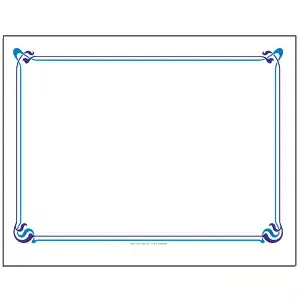 Tovagliette 'maxim bleu' 48 g/m2 31x43 cm bianco cellulosa (2000 unità)