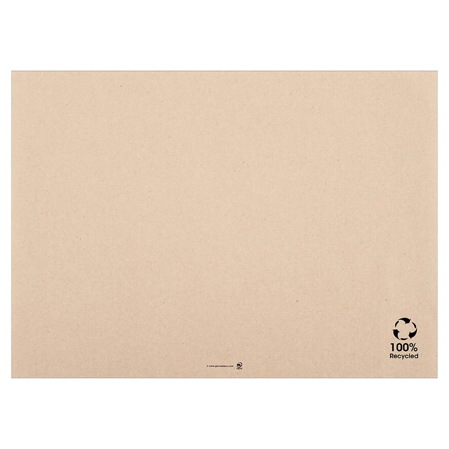 Tovagliette feel green  48 g/m2 31x43 cm naturale carta riciclata (2000 unità)