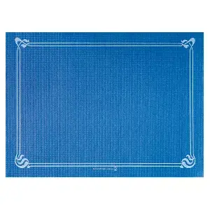 Mantelines  48 g/m2 31x43 cm azul marino celulosa (2000 unid.)