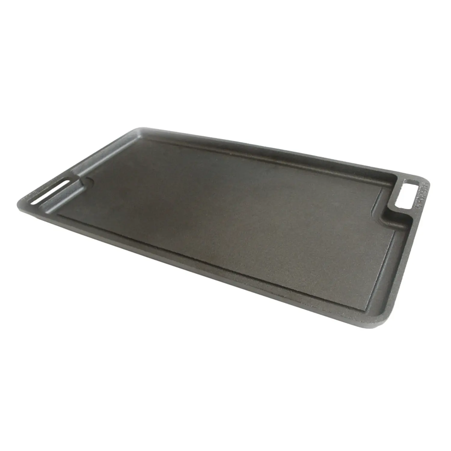 Piastra per grill   46x25x1 cm nero ferro (1 unità)