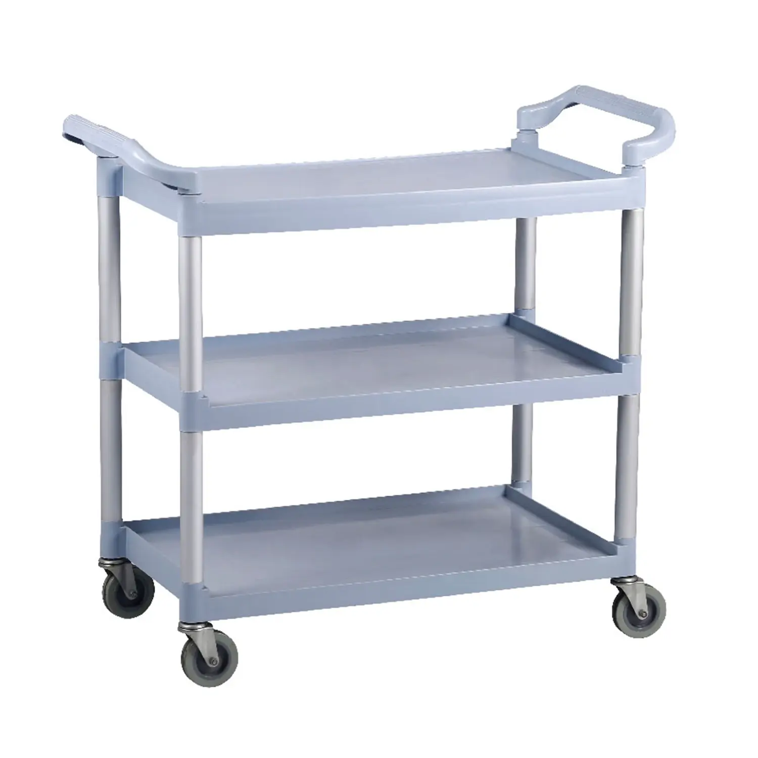Carrello di servizio 3 livelli arrow  103,5x49x95 cm grigio hdpe (1 unità)
