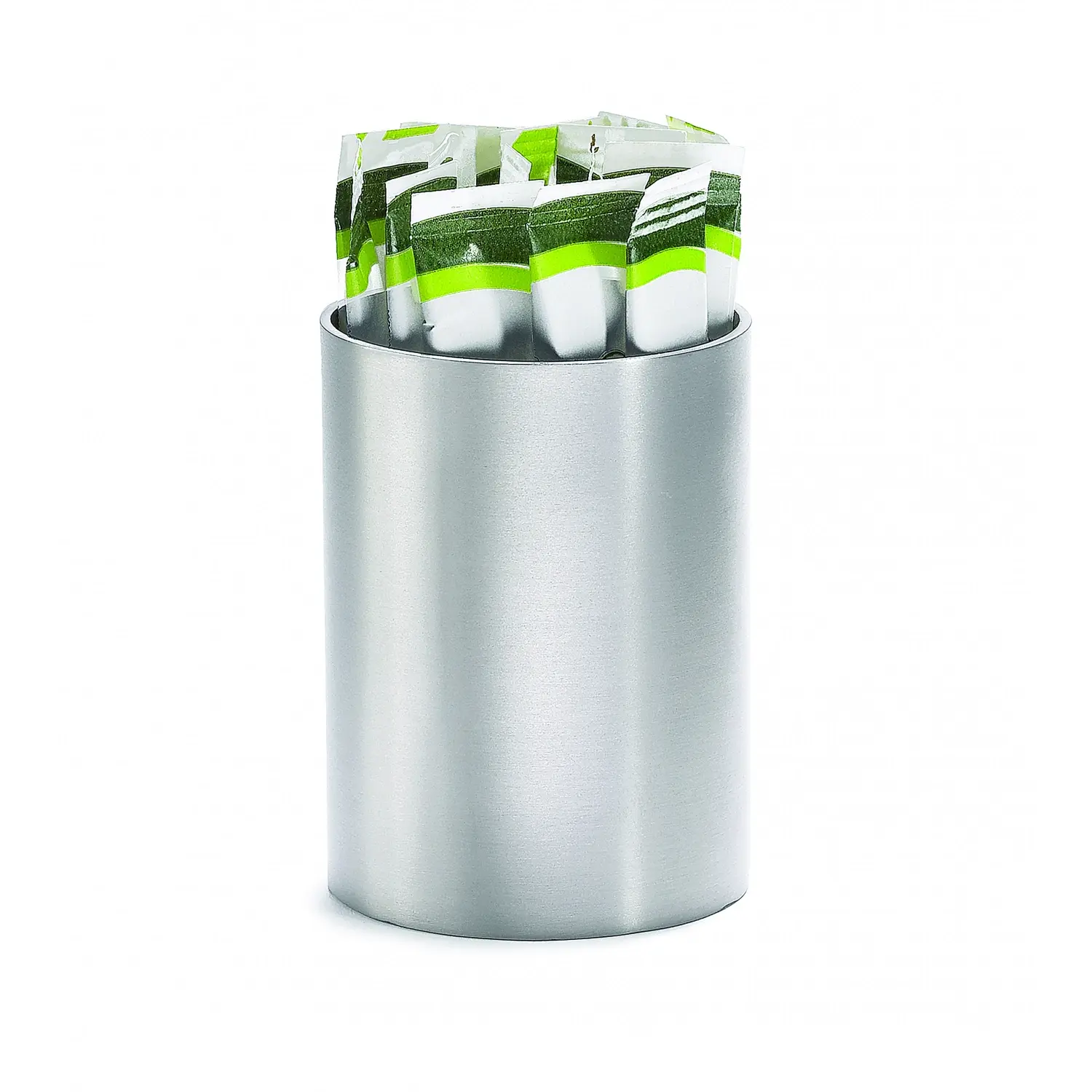 Envase para sobres de azúcar 70 ml 5 x 5 x 7 cm Acero inoxidable