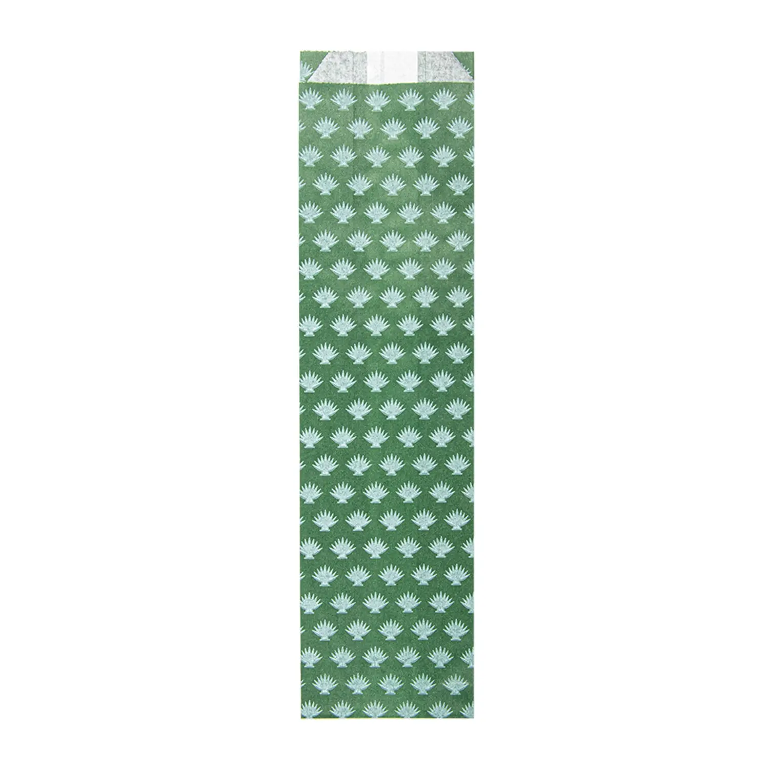 Buste porta posate 'park avenue' 32 g/m2 7+4x26 cm verde prato cellulosa (500 unità)