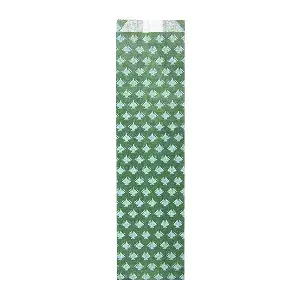 Buste porta posate 'park avenue' 32 g/m2 7+4x26 cm verde prato cellulosa (500 unità)