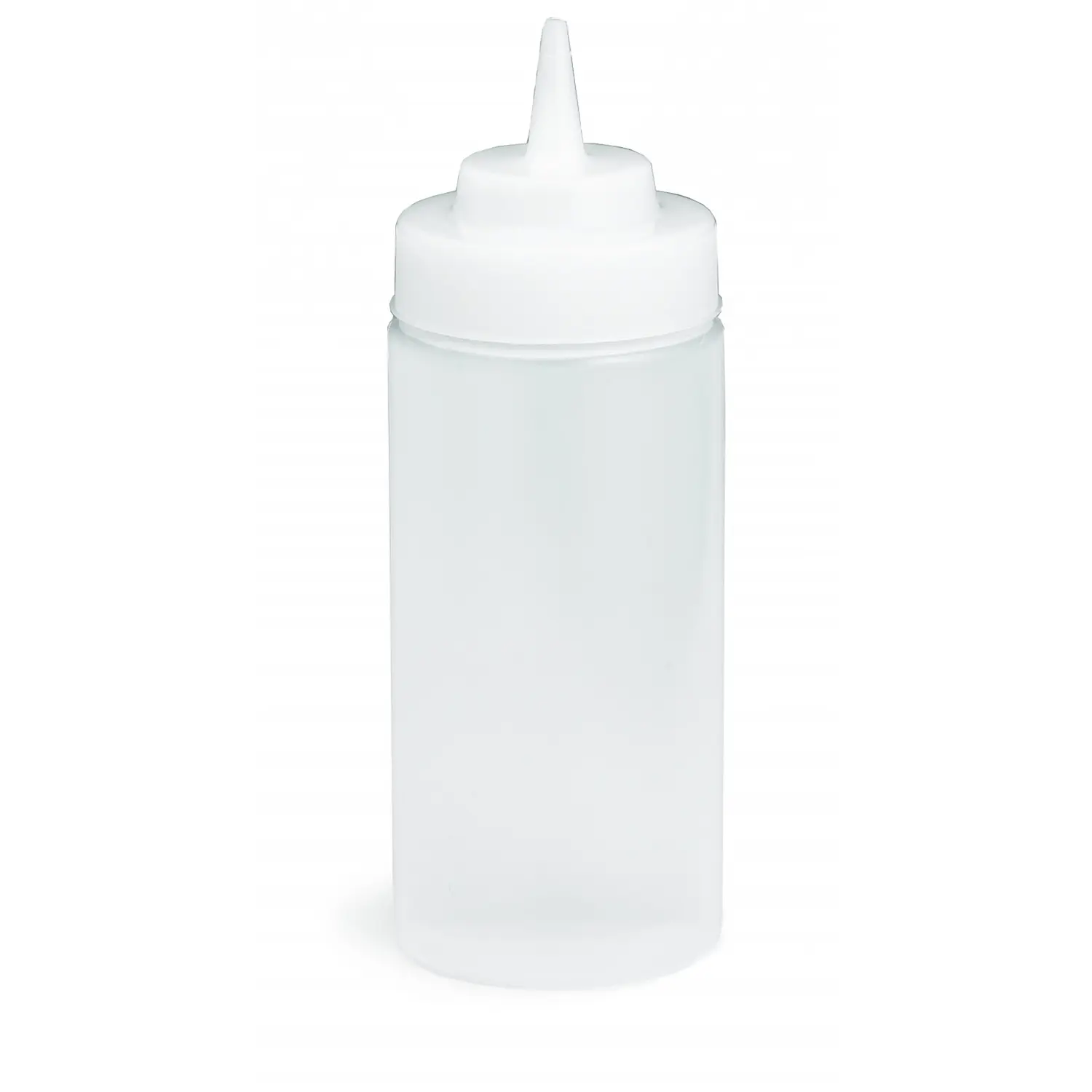 Botella exprimible con boca de 63 mm 475 ml 7 x 7 x 20,5 cm (6 unids)