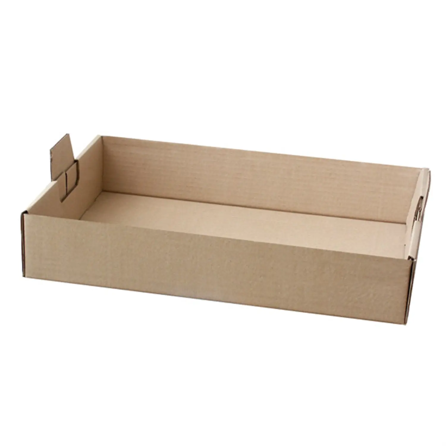 Bandejas "gourmet"  380 g/m2 54,5x38,5x9,5 cm havana kraft (50 unidade)