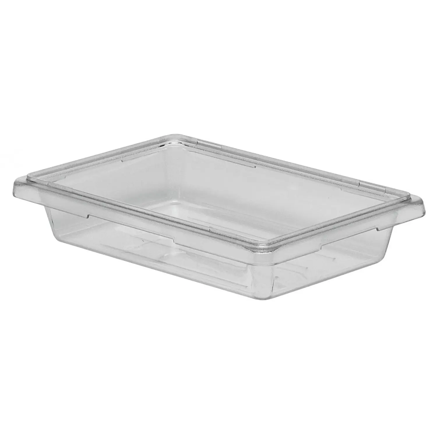 CAJA DE ALMACENAMIENTO 6,6 L 46 x 30,5 x 9 cm Transparente (Tapa no incluida)