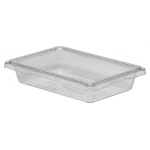 CAJA DE ALMACENAMIENTO 6,6 L 46 x 30,5 x 9 cm Transparente (Tapa no incluida)