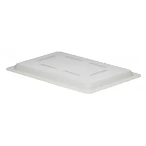 TAPA lisa para caja de almacenamiento (no incluida) 45,7 x 30,5 cm Polietileno Blanco