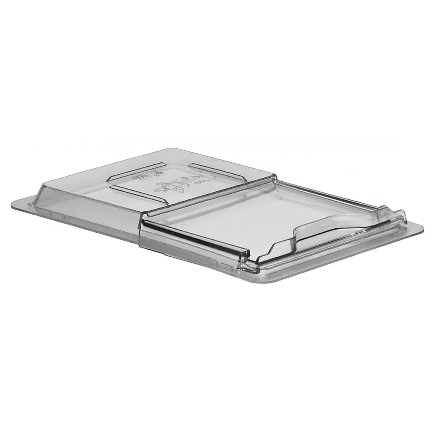 TAPA deslizante para caja de almacenamiento (no incluida) 45,7 x 30,5 cm Policarbonato Transparente