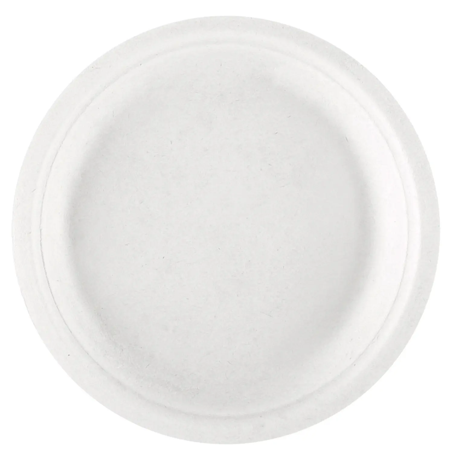 Piatti bionic  ø 18x1,8 cm bianco bagassa (1000 unità)