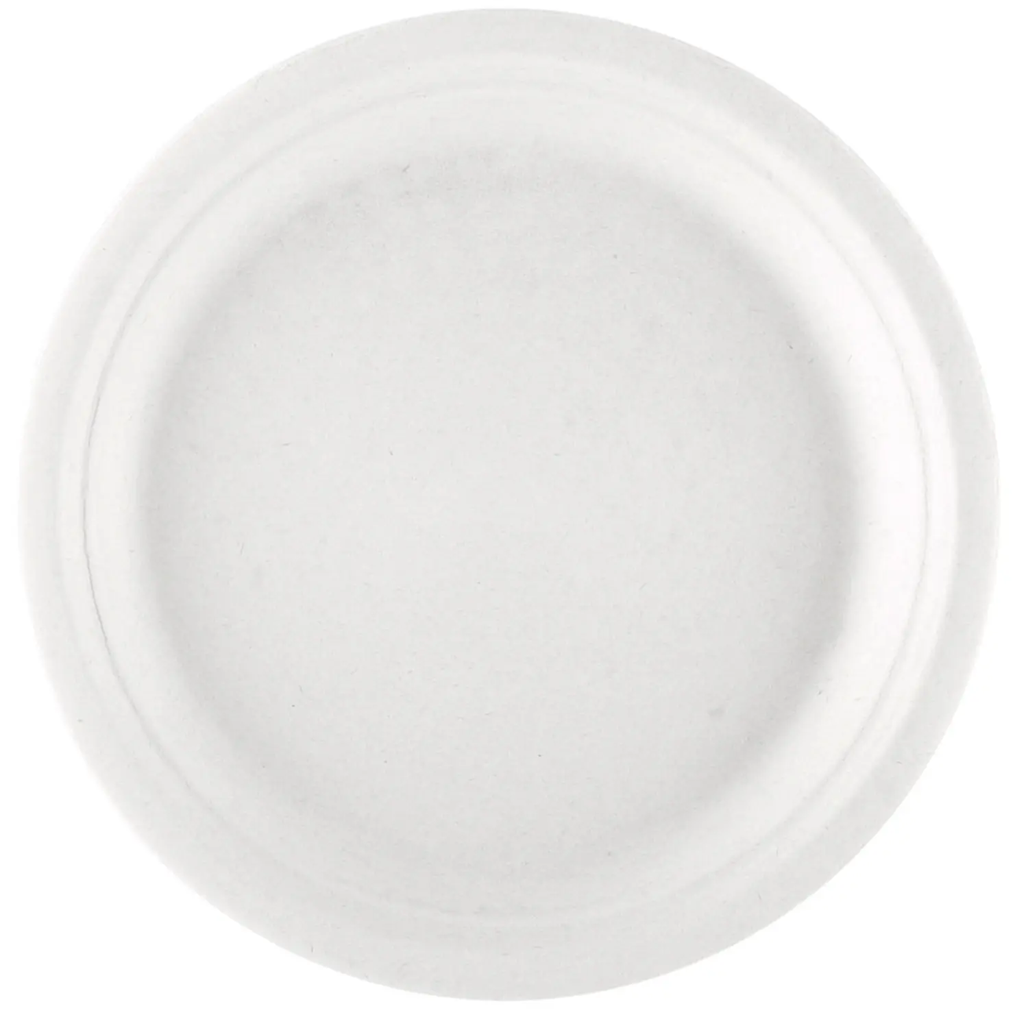 Piatti bionic  ø 23x2 cm bianco bagassa (1000 unità)