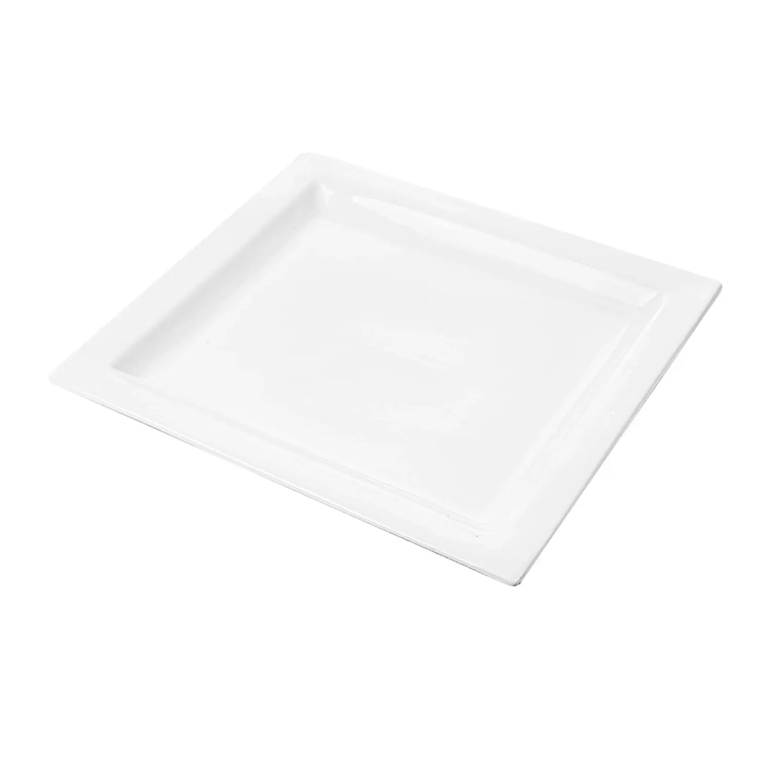 Piatti rettangolari   32x28,5 cm bianco porcellana (6 unità)