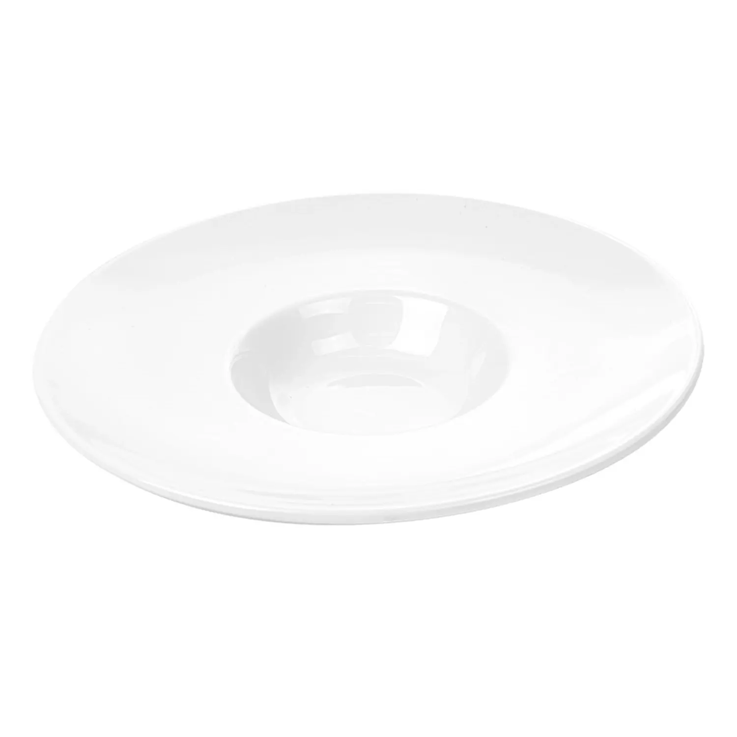 Piatti "gran ala"   ø 28,5 cm bianco porcellana (12 unità)