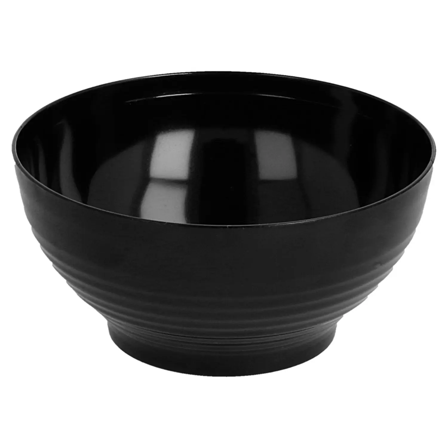 Contenitori aperitivo ciotola  83 ml ø 7,2x3,5 cm nero ps (720 unità)