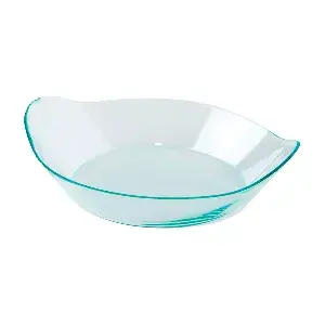 Contenitori aperitivo ellittico   8x2 cm verde acqua ps (1000 unità)
