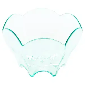 Contenitori aperitivo ciotola   ø 6,3x4,4 cm verde acqua ps (600 unità)