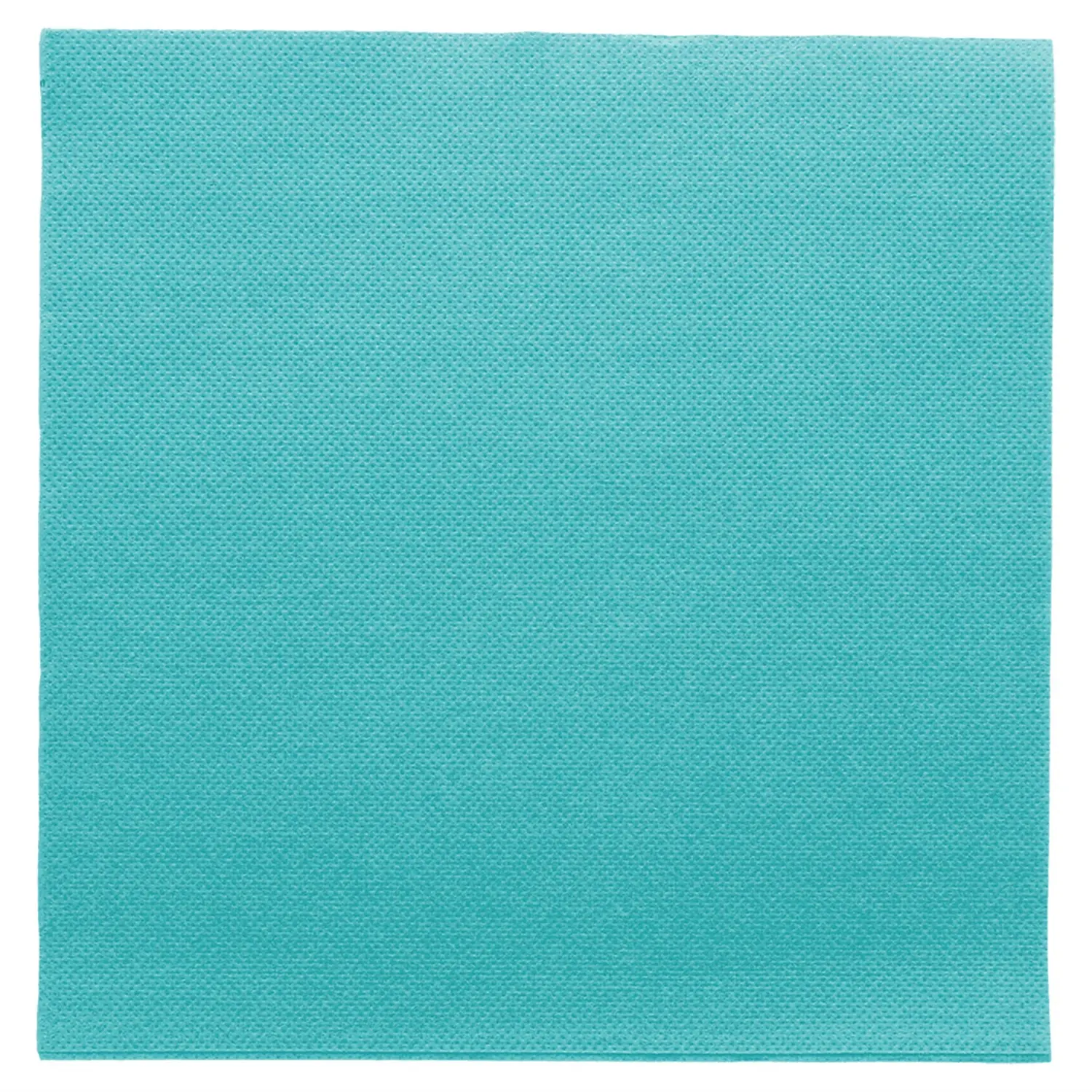 Tovaglioli ecolabel double point  18 g/m2 39x39 cm blu turchese tissue (1200 unità)