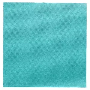 Tovaglioli ecolabel double point  18 g/m2 39x39 cm blu turchese tissue (1200 unità)