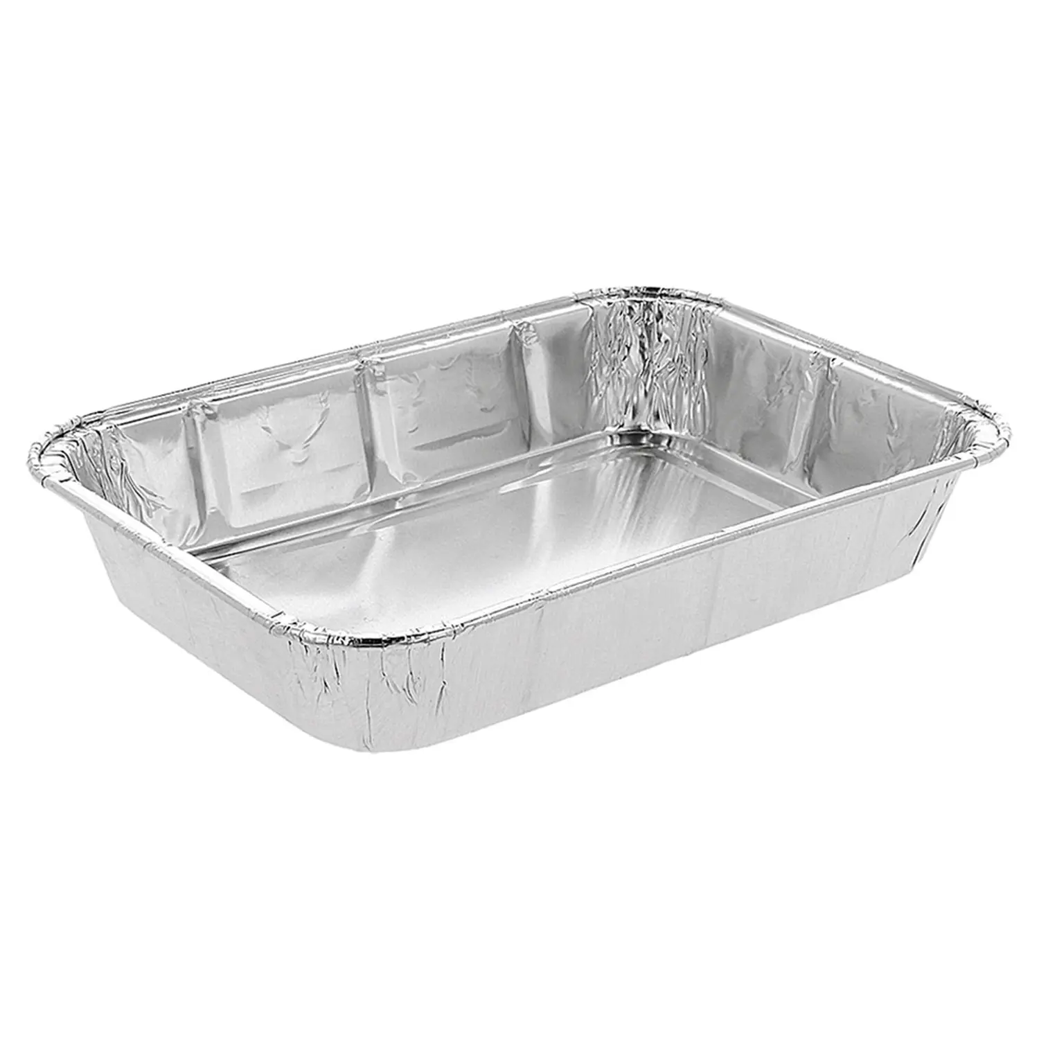 Vaschetta rettangolare  590 ml 18,8x13,3x3 cm alluminio (1600 unità)