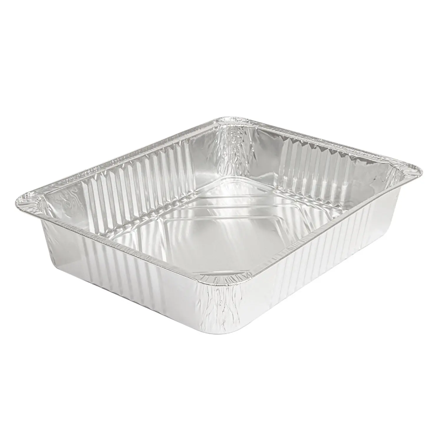 Contenitore rettangolare  2130 ml 27x21x4,8 cm alluminio (600 unità)