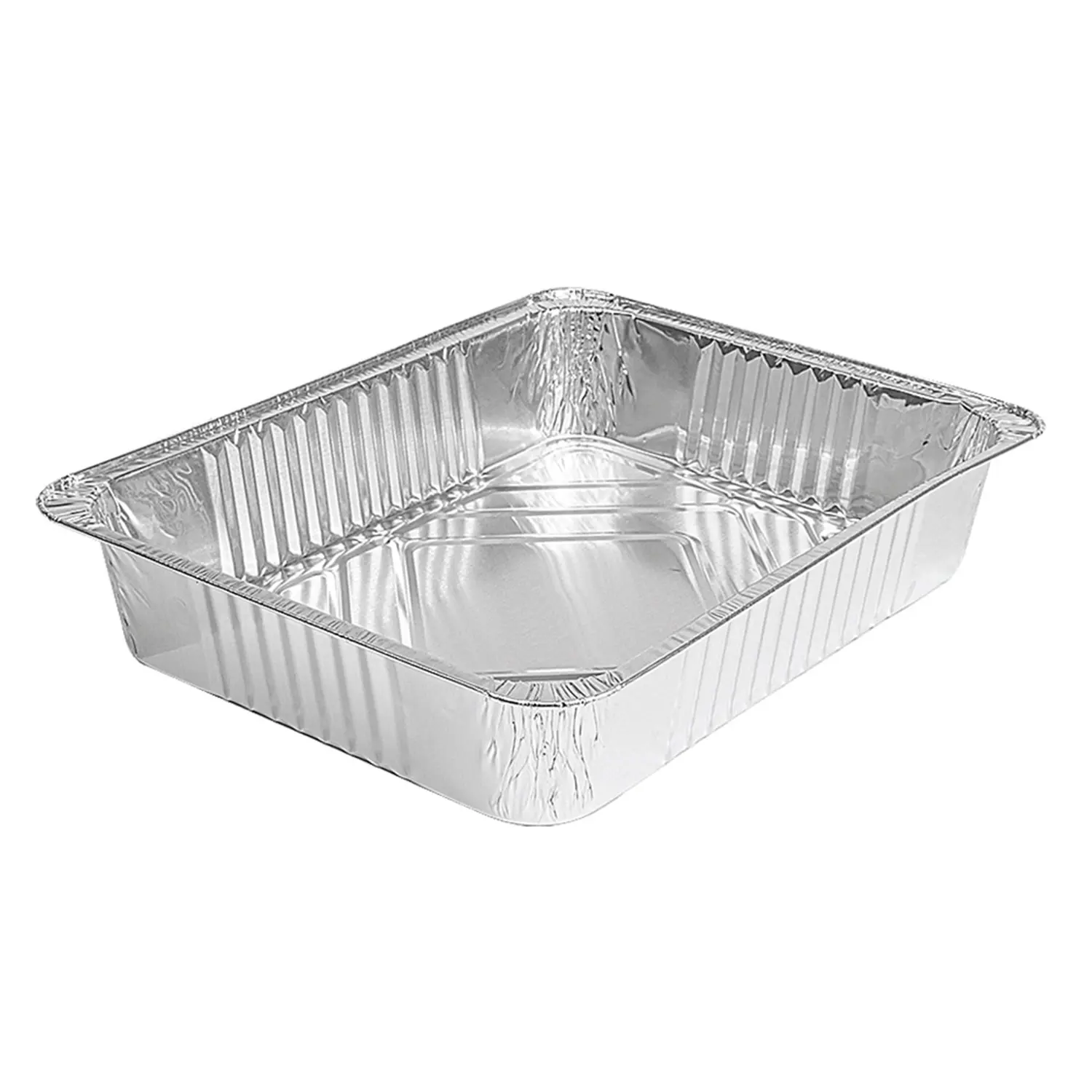 Contenitore rettangolare  2450 ml 31,4x21,3x4,3 cm alluminio (450 unità)
