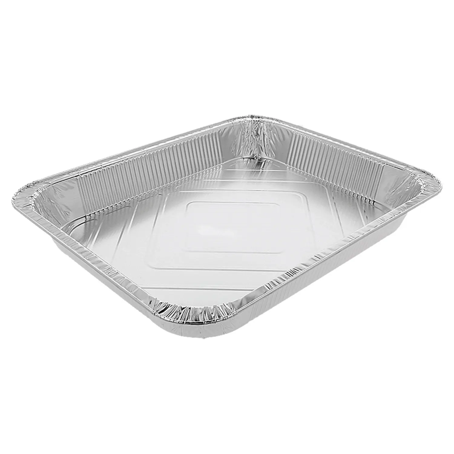 Contenitore rettangolare  4600 ml 39,5x32,5x4,5 cm alluminio (200 unità)