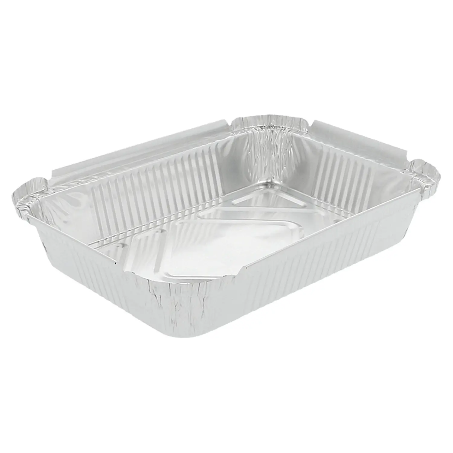 Vaschetta rettangolare  585 ml 19,2x14x3 cm alluminio (100 unità)