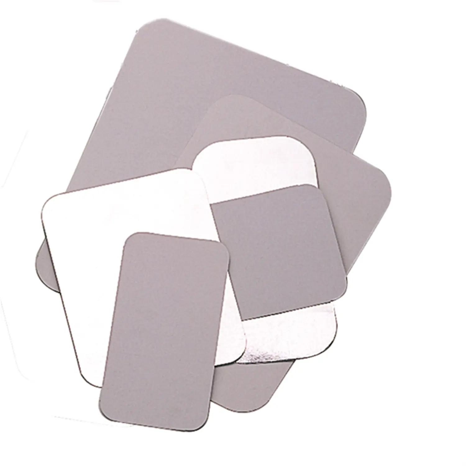 Coperchio per - codice 135,68   21,2x14,9 cm bianco cartone + alluminio (100 unità)
