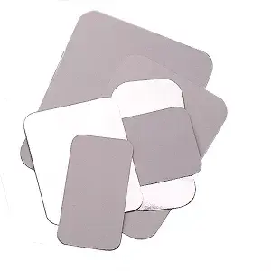 Coperchio per - codice 135,68   21,2x14,9 cm bianco cartone + alluminio (100 unità)