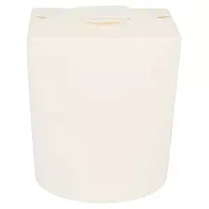 Ricipienti multiuso per microonde  480 ml 300 + 18 pe g/m2 ø8x9 cm bianco cartone (50 unità)