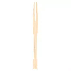 Mini forchettes bamboo  9 cm naturale bambù (2000 unità)