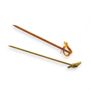 Spiedini lazo bamboo  6 (h) cm naturale bambù (100 unità)