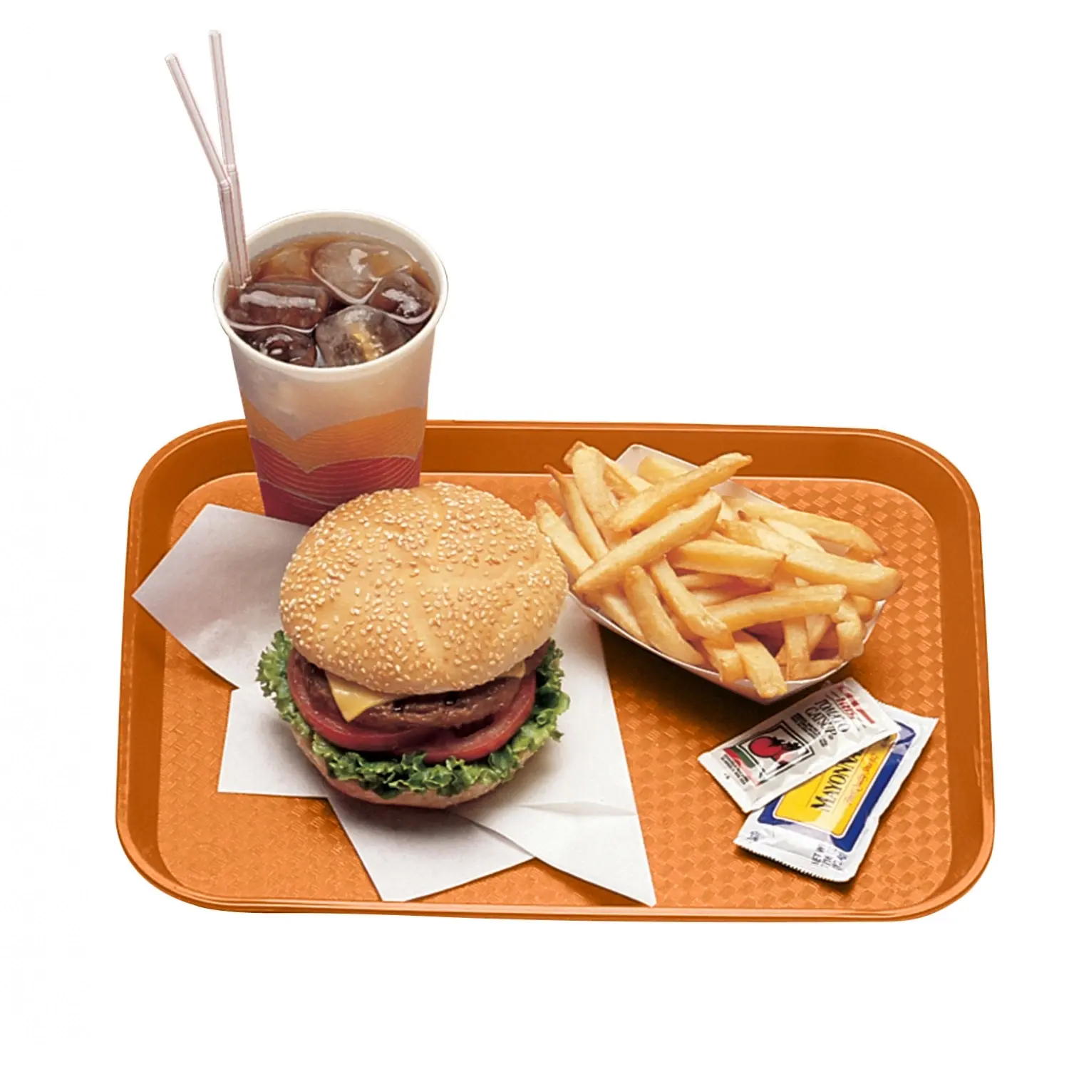 Pack de 24 unidades BANDEJA FAST FOOD perfil alto 36 x 46 cm