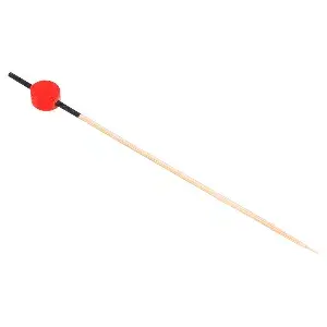Spiedini "rosso e nero" bamboo  12 (h) cm naturale bambù (100 unità)