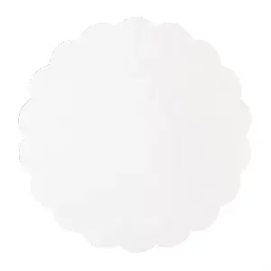 Base para bolo  275 g/m2 ø 23 cm branco cartão (250 unidade)