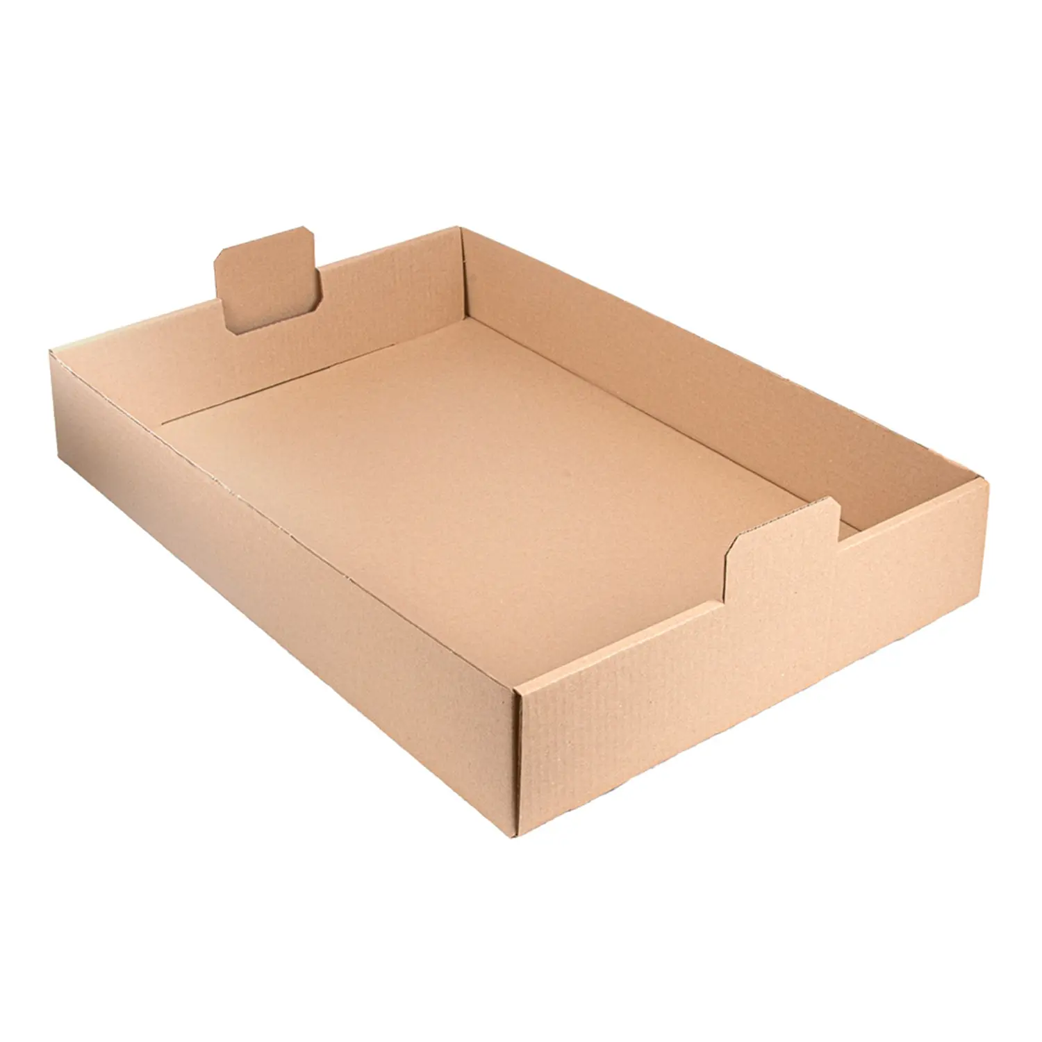 Vassoi "traiteur"  380 g/m2 62x43,5x9,5 cm avana kraft (50 unità)