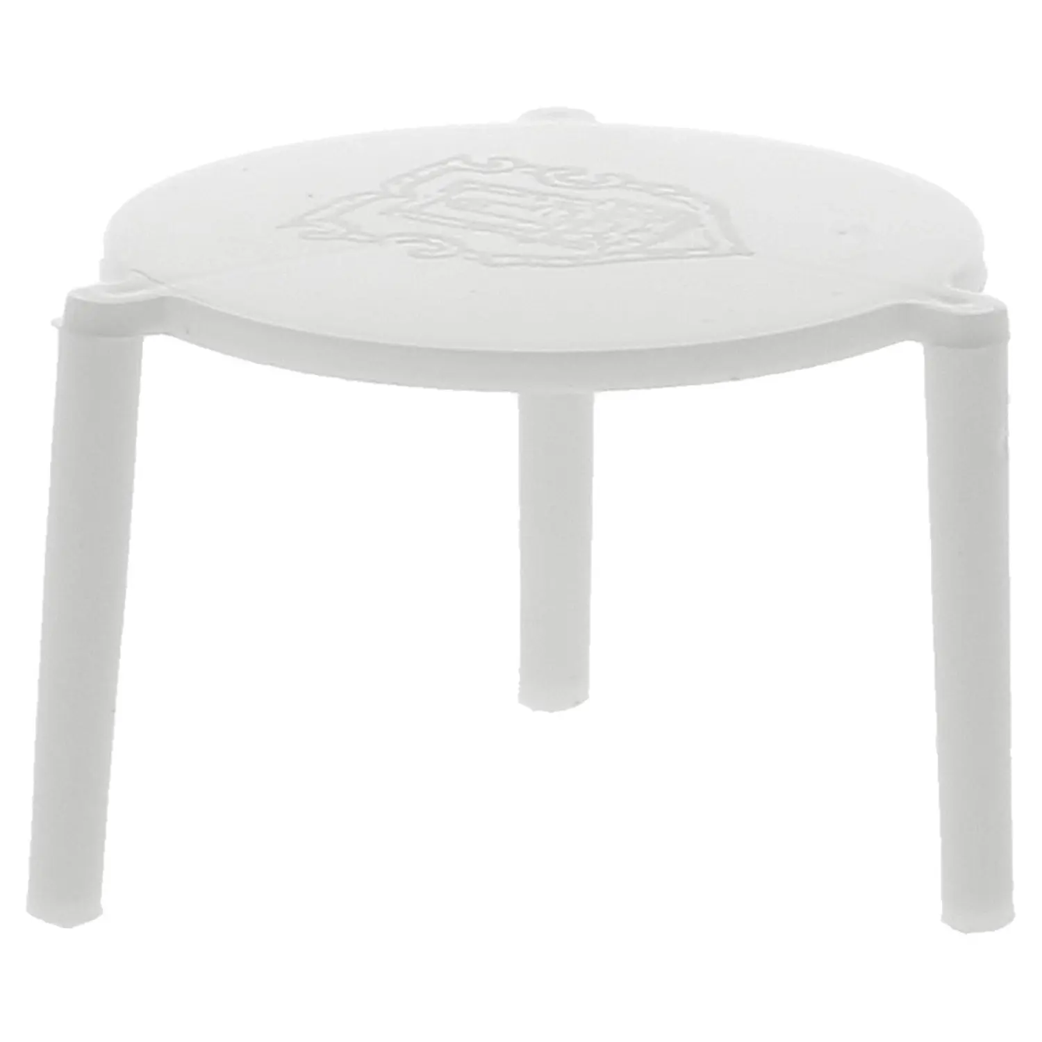 Distanziatore per pizza   ø 4,5x3 cm bianco pp (2000 unità)